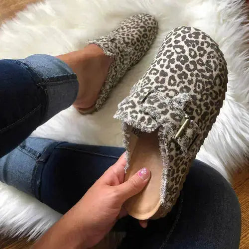 Women's Flat Heel Round Toe Loafers by Oz-Direct.com