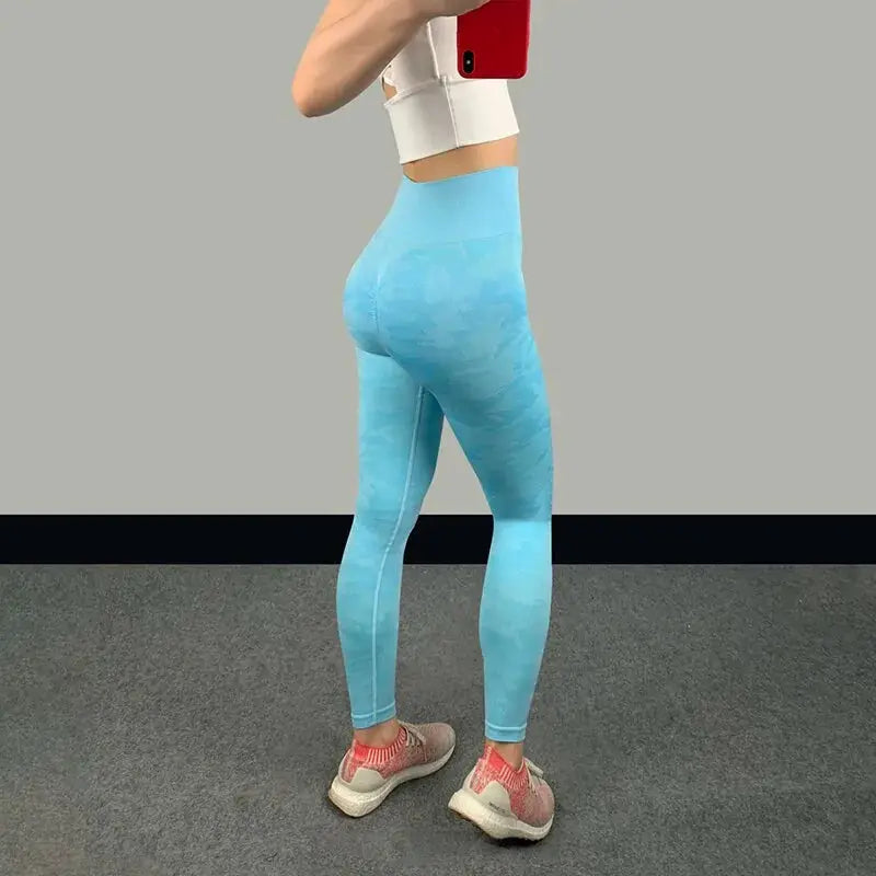 Women's High Waist Fitness Leggings by Oz-Direct.com