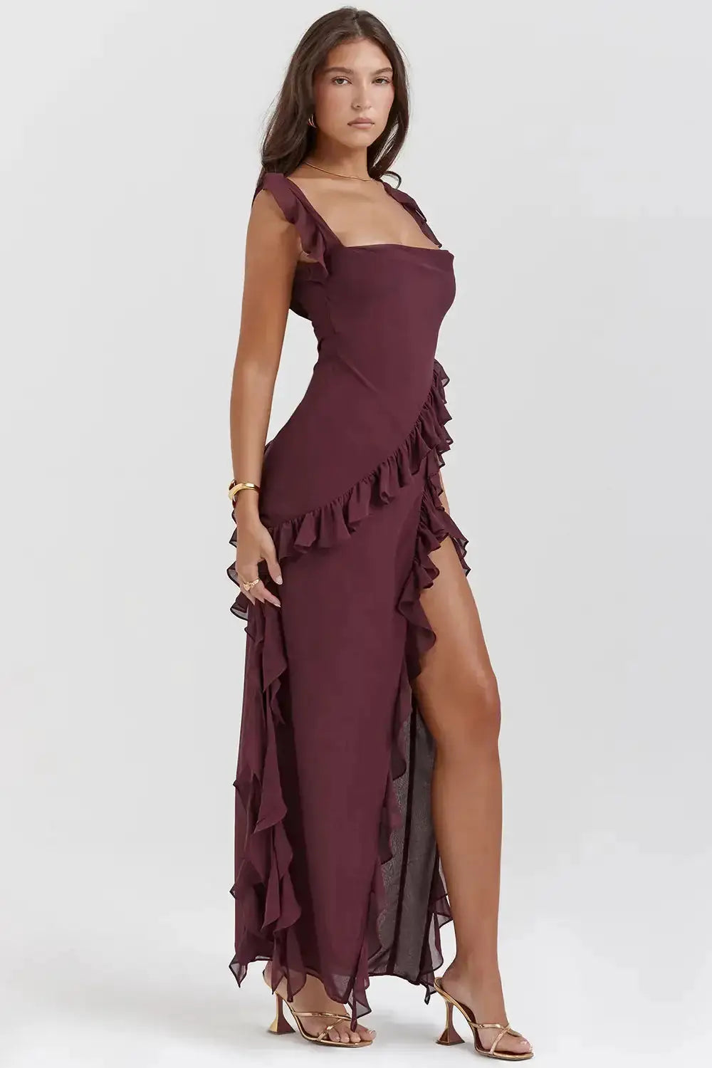 Sexy Ruffles Summer Dress by Oz-Direct.com