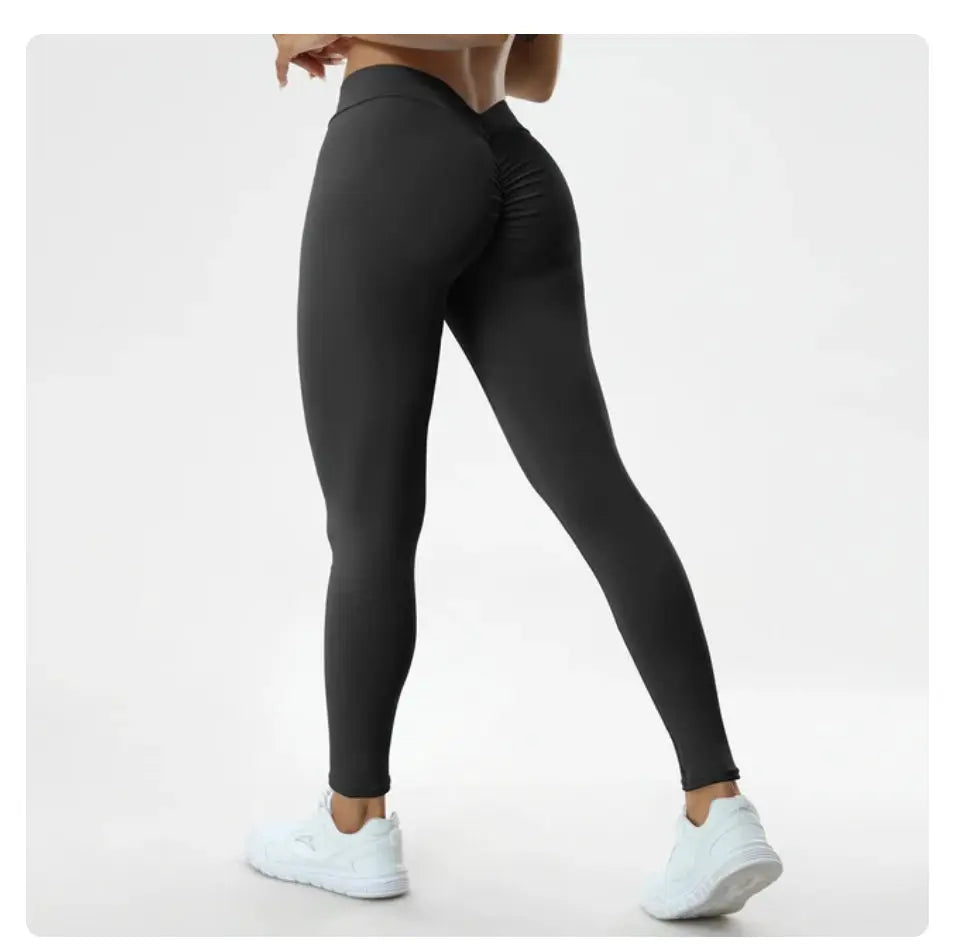 Sexy V Butt Push Up Fitness High Waist Pants by Oz-Direct.com