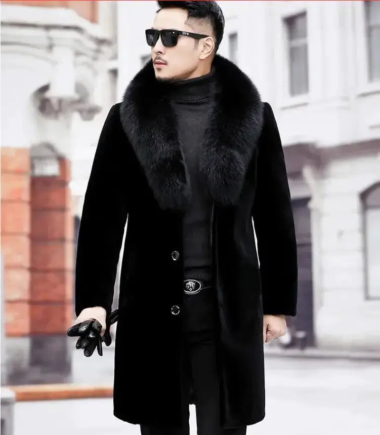 Men's Fur Coat by Oz-Direct.com