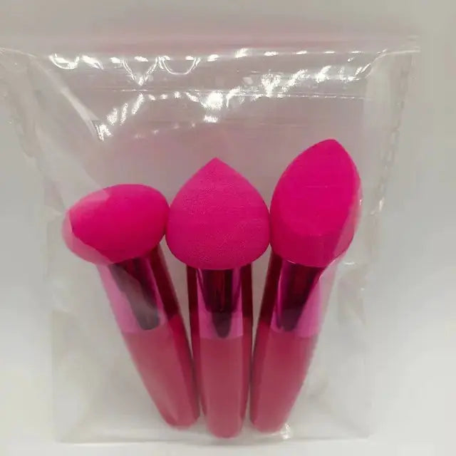 3Pcs Women Mushroom Head Brush Set by Oz-Direct.com