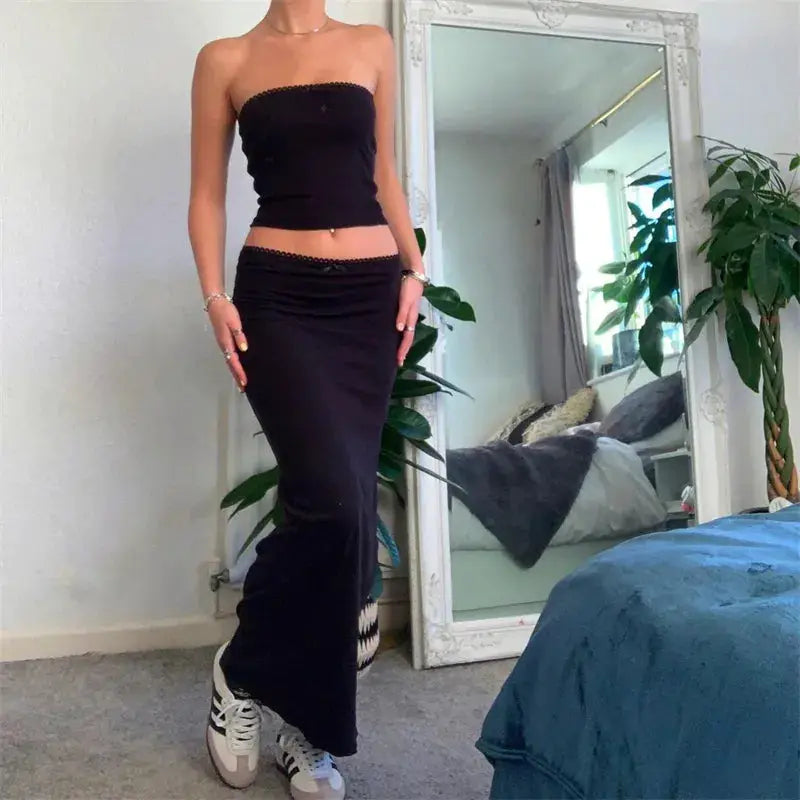 Vintage Long Skirt Set by Oz-Direct.com