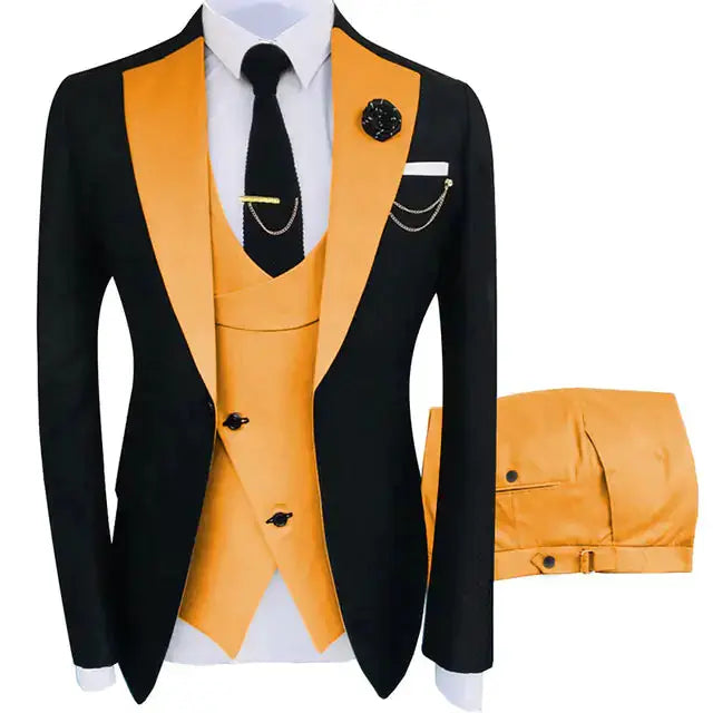 Fit Tuxedo 3 Piece Set by Oz-Direct.com