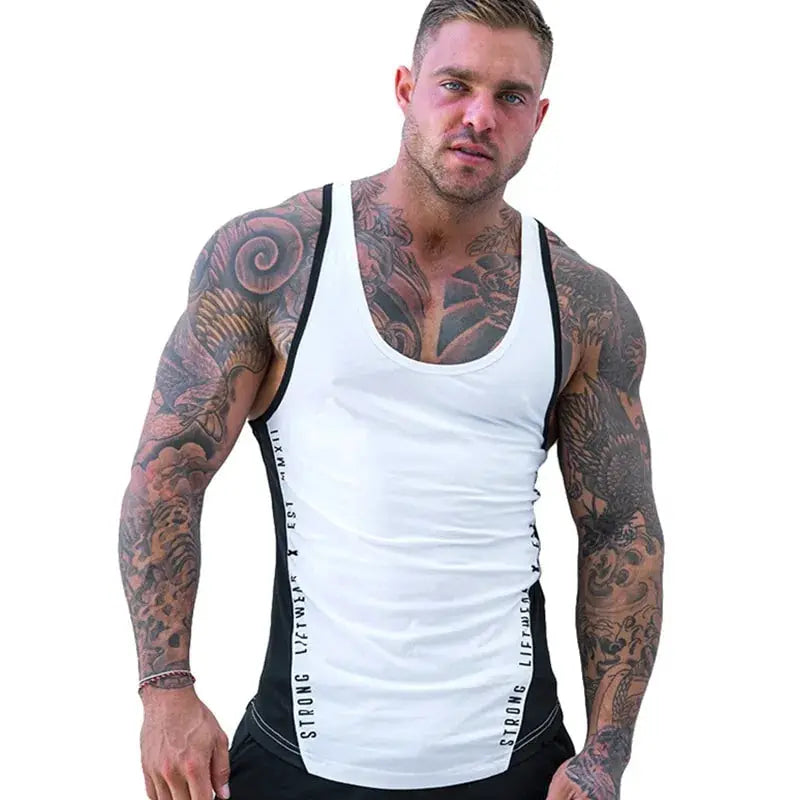 Men Bodybuilding Tank Tops by Oz-Direct.com