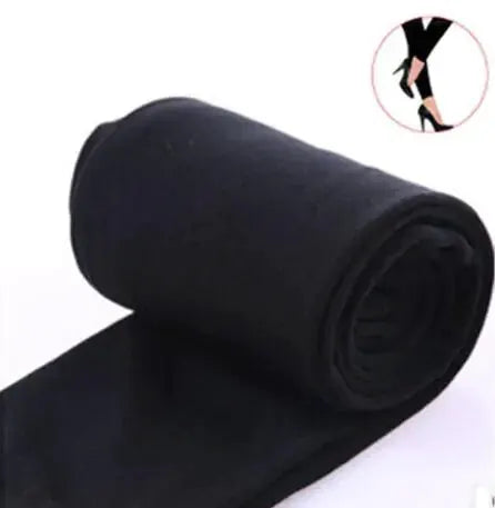 Candy Color Stretch Fleece Leggings by Oz-Direct.com