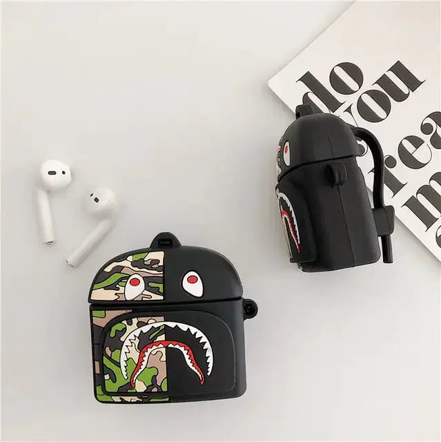 Creative Shark Backpack AirPods Case by Oz-Direct.com