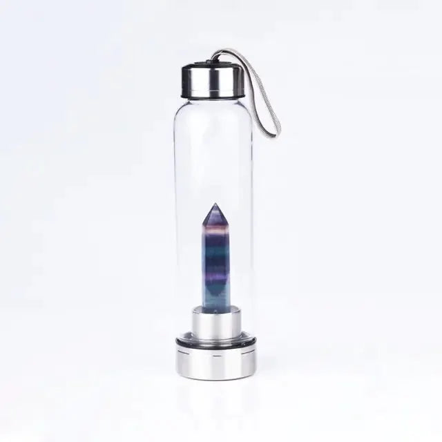 Natural Crystal Stone Water Bottle by Oz-Direct.com