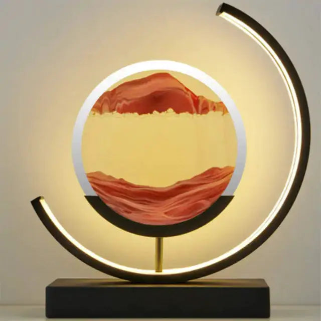 3D Quicksand Table Lamp by Oz-Direct.com