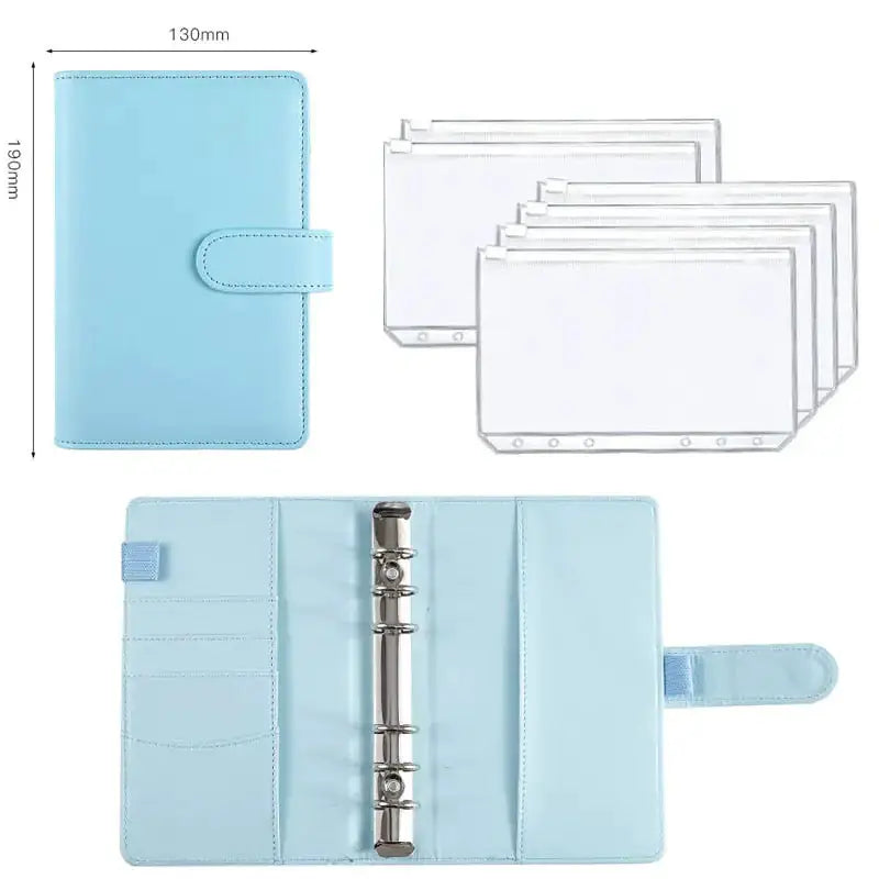 A6 Leather Budget Binder by Oz-Direct.com