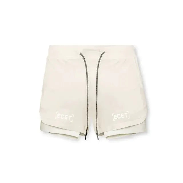 2 in 1 Double Layer Shorts by Oz-Direct.com