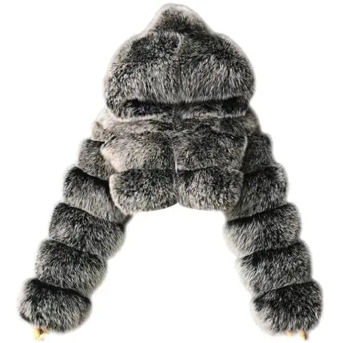 Snow Soft Faux Fur Jacket by Oz-Direct.com