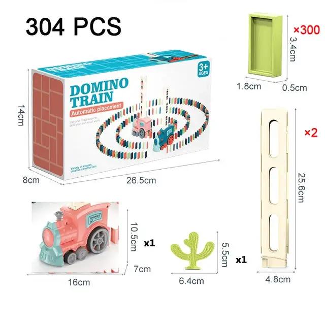 Kids Automatic Domino Train by Oz-Direct.com