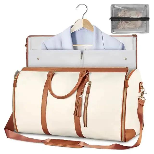 Travelista PU Duffel: Foldable Carry-On by Oz-Direct.com