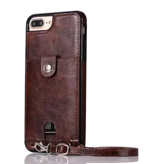 Cross Body Leather Wallet Phone Case by Oz-Direct.com