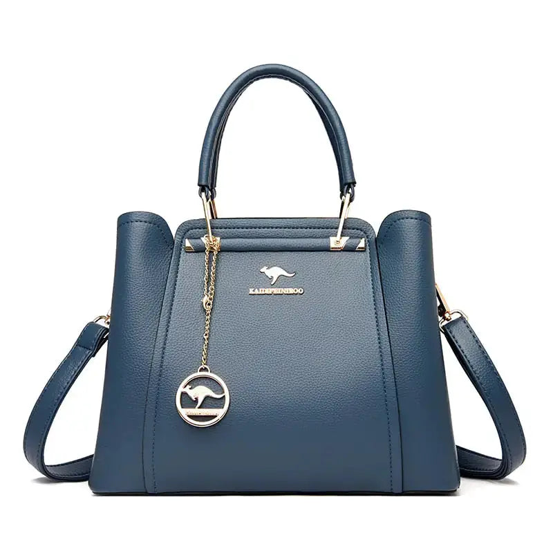 Women's Classic Leather Bag - Aussie by Oz-Direct.com