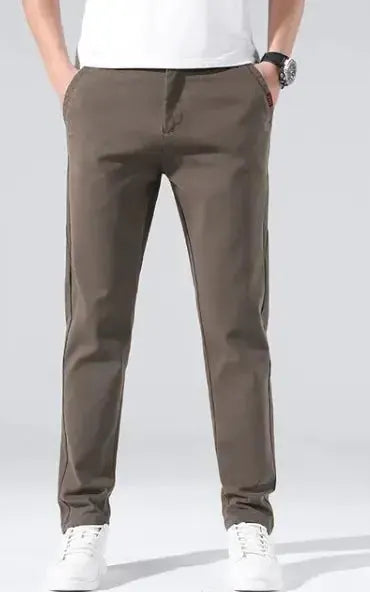 Business Casual Stretch Straight Men's Jeans by Oz-Direct.com