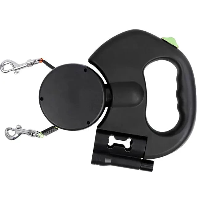 Automatic Dual Retractable Dog Leash by Oz-Direct.com