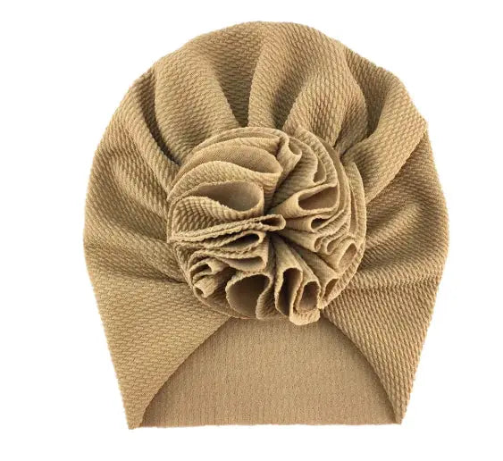 Baby Turban with Flower by Oz-Direct.com