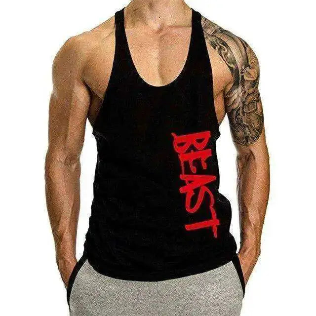 Beast Print Fitness Muscle Shirt by Oz-Direct.com