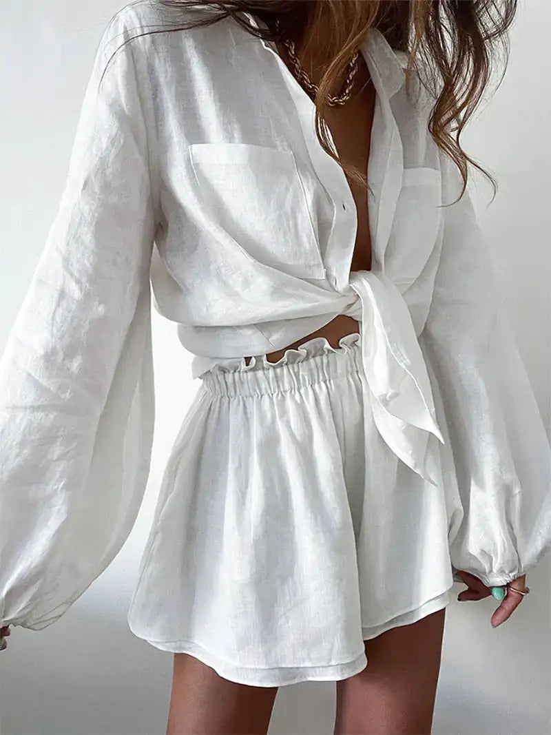 Sapphire Shirt and Shorts Set by Oz-Direct.com