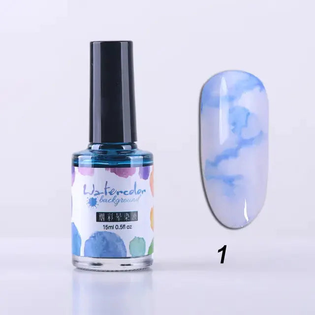 Watercolor Nail Ink by Oz-Direct.com