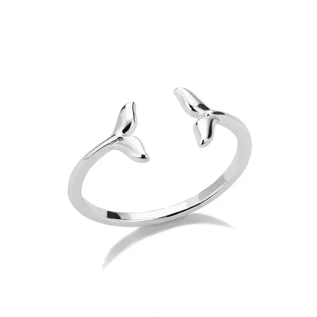 Mermaid Tail Open Rings by Oz-Direct.com