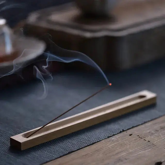 Wood Incense Stick Holder by Oz-Direct.com