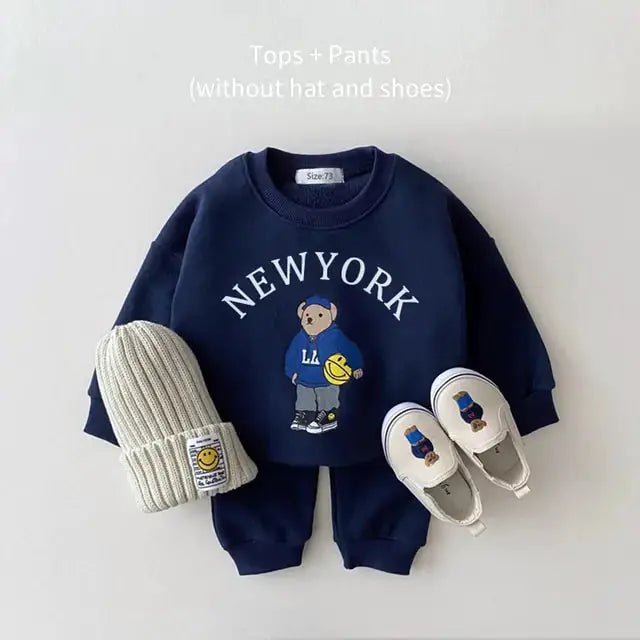 Baby Casual Hoodie and Pants Set by Oz-Direct.com