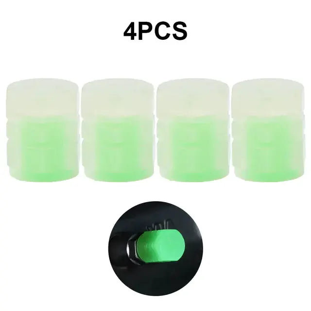 Luminous Tire Valve Stem Cap by Oz-Direct.com