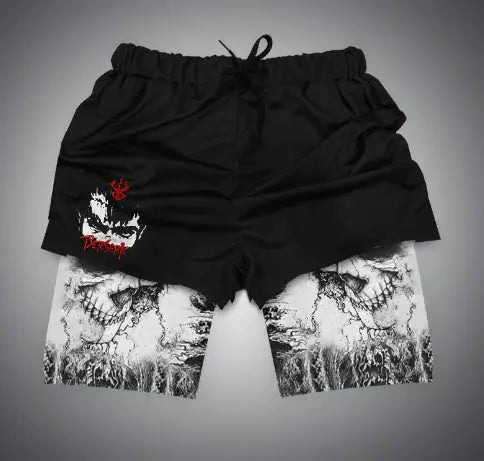 2 in-1 Compression Shorts for Men by Oz-Direct.com