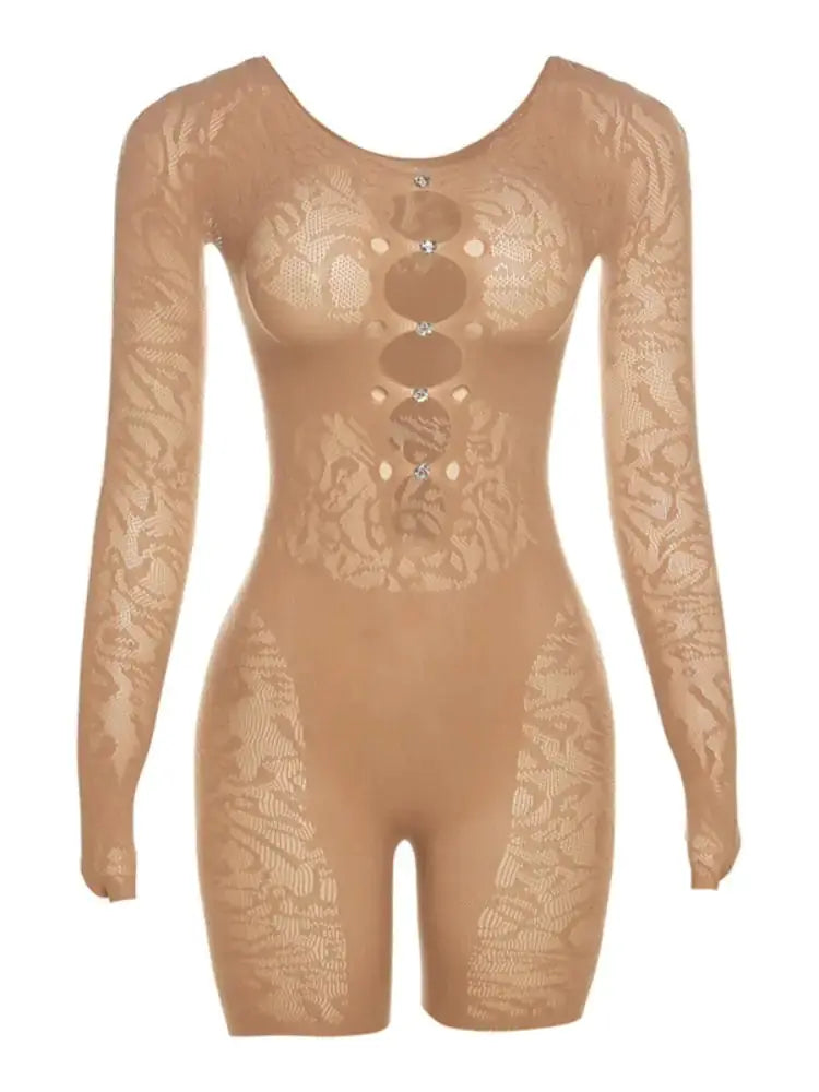 Kliou Mesh Hollow Lingerie by Oz-Direct.com