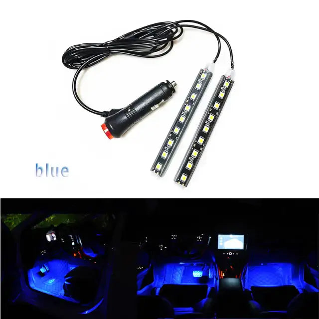 Car Interior LED Decoration by Oz-Direct.com