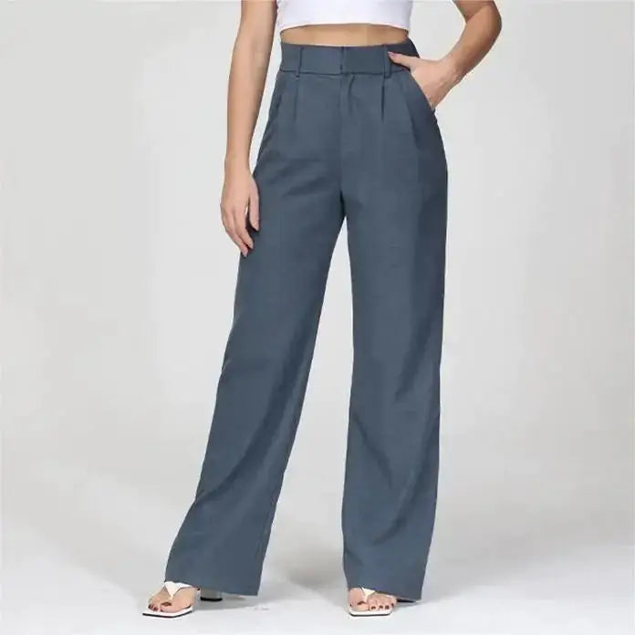 Black Tailored Pants by Oz-Direct.com