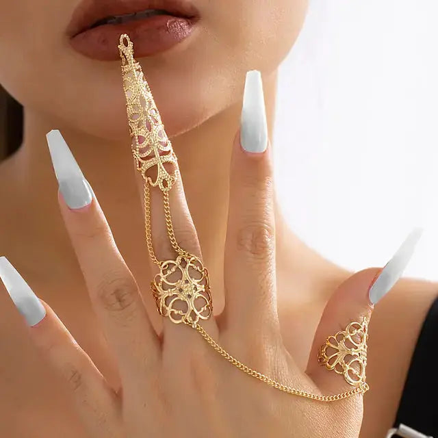 Harness Finger Bracelet Bangles by Oz-Direct.com