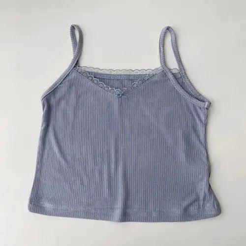 Summer Short Lace Slim Tops by Oz-Direct.com