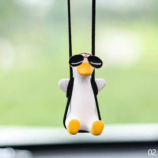 Car Pendant Cute Swinging Duck by Oz-Direct.com
