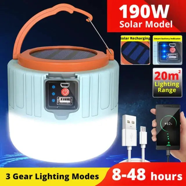 Camping Solar Light by Oz-Direct.com