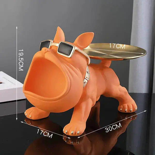 Cool French Bulldog Statue Storage by Oz-Direct.com