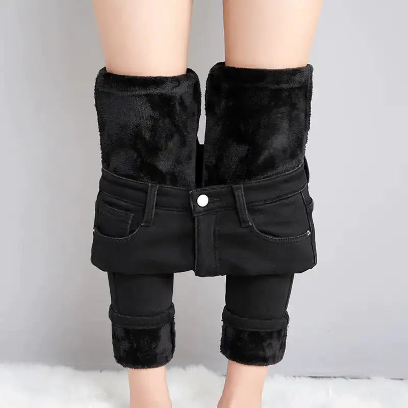 Fleece Lined Jeans by Oz-Direct.com