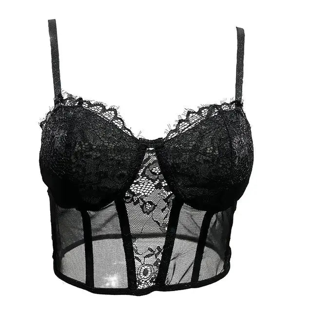 Lace Trimmed Corset Camis Collection by Oz-Direct.com