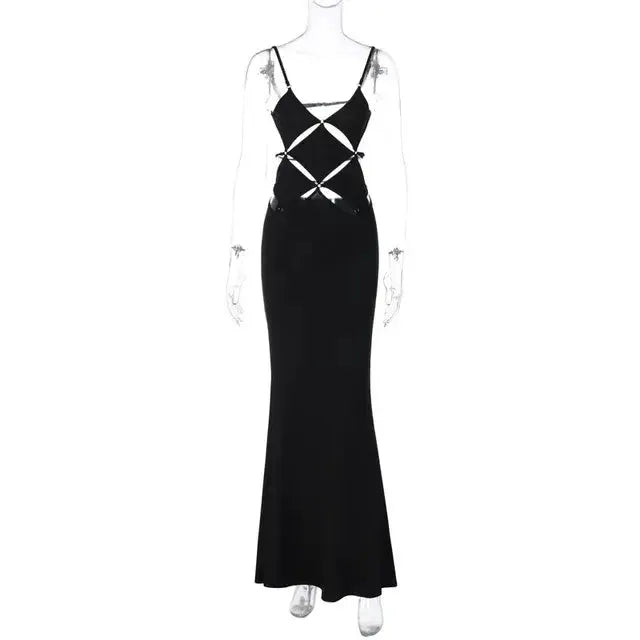 Sexy Sleeveless Backless Bodycon Maxi Evening Party Dress by Oz-Direct.com
