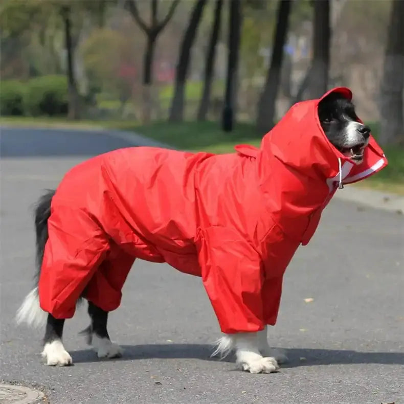 Dog Raincoat-Waterproof Jumpsuit by Oz-Direct.com