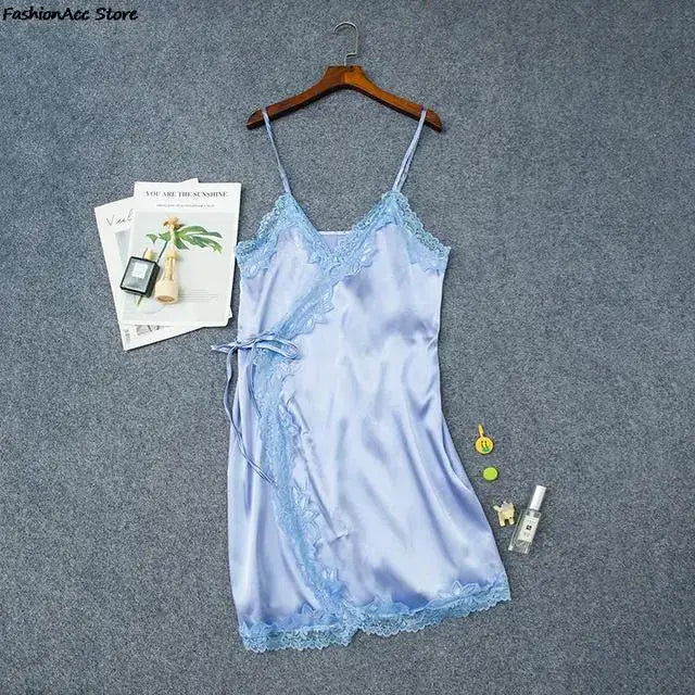 New Ladies Silk Sling Nightdress by Oz-Direct.com
