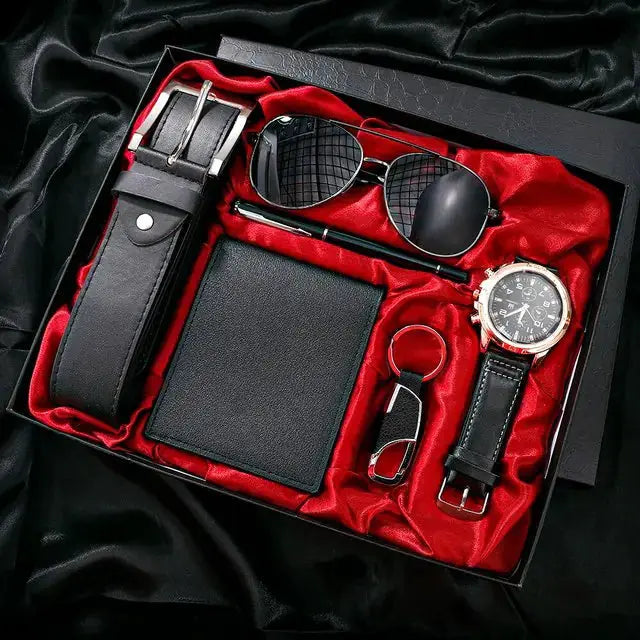 Men's Set 6 in 1 Luxury Gift Set by Oz-Direct.com