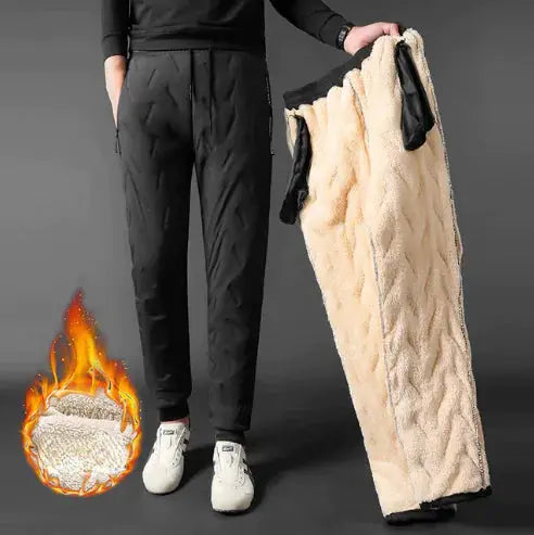Winter Men Lambswool Sweatpants by Oz-Direct.com