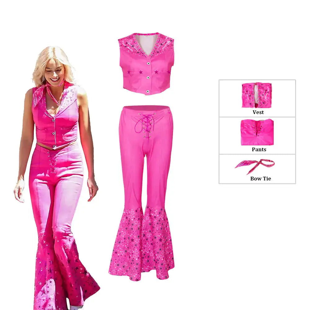 Barbie CowBoy & Cowgirl Costume by Oz-Direct.com