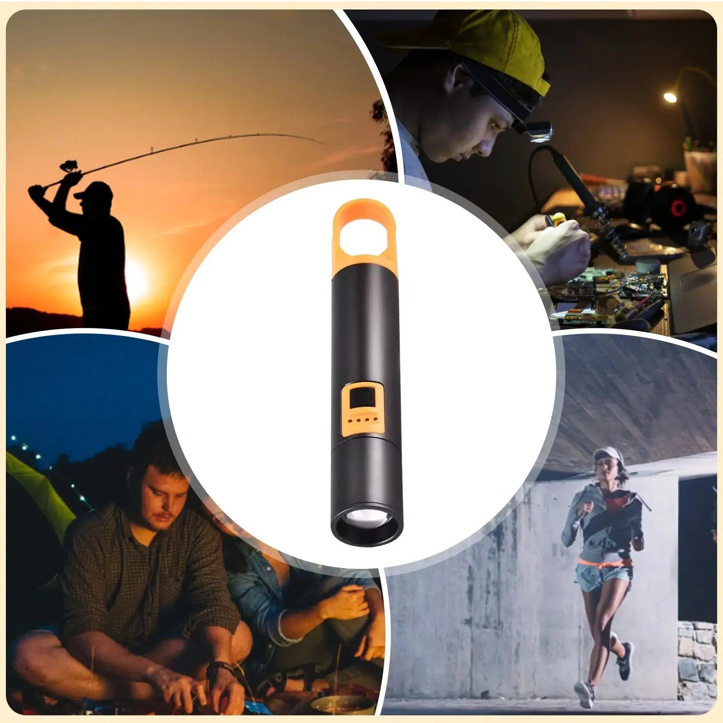 LED Power Flashlight by Oz-Direct.com