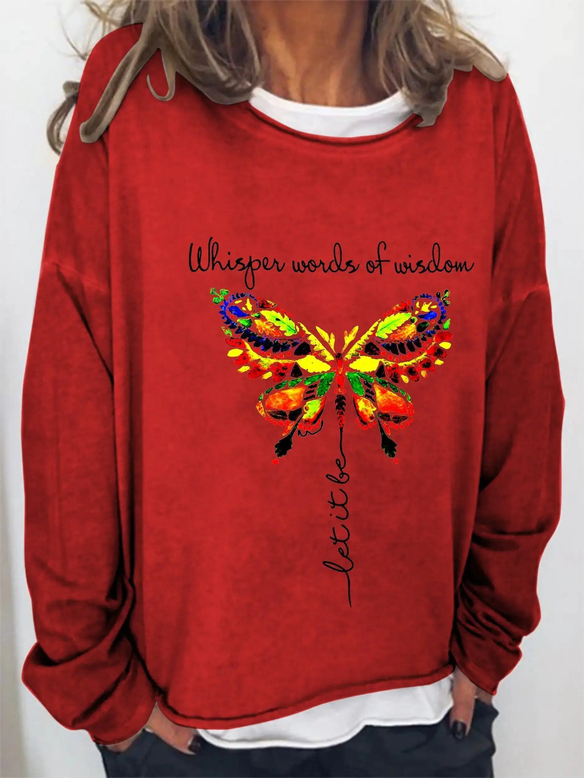 Women's "Words Of Wisdom" Long Sleeve by Oz-Direct.com