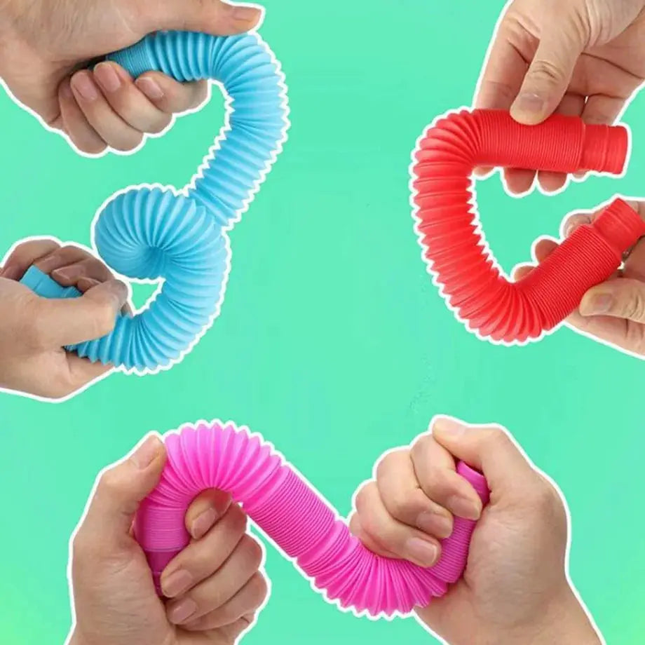 Colorful Plastic Toy Tube by Oz-Direct.com